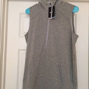 NWT Nike Obsessed Sleeveless Half-Zip Hoodie